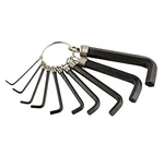 10 Pc Hex Key Wrench Set - Sae. Fixed Price $11.85.
