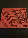 Mac Piece Sae Bi-material T-handle Ball-end Hex Key Set SHKTB9PT. Fixed Price $84.95.