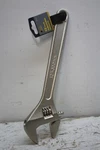 Steel Grip 2251775 Nickle Plated Hardened Adjustable Wrench 12 In.. Fixed Price $17.64.
