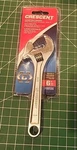 Crescent Adjustable Wrench Model AC26VS 15/16" Jaw Capacity - GW5. Fixed Price $16.99.
