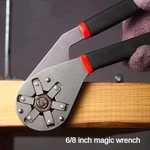 6,8 Inch Magic Wrench Adjustable Universal Spanner Multi Tool Hex Grip. Fixed Price $24.99.