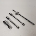 4) Duro-chrome Socket Extensions & Sliding 662-1/2,4432-3/8,4433-3/8,4463-3/8. Fixed Price $34.99.