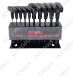 10PC Vct T-handle Hex Allen Key Wrench Set Metric 2MM 10MM W/ Holder. Fixed Price $15.95.