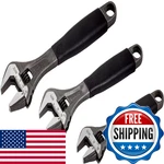 Bahco Bacho Alloy Steel Metric Adjustable Wrench Set Pack Of Bhadjust 3-90. Fixed Price $138.20.