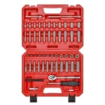 Mayouko 62 Pieces Inch Drive Socket Set, Sae/metric, 1/4" Dr. .... Fixed Price $49.94.