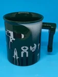 Green Menard's Mug W/tools & Wrench Handle. Fixed Price $6.00.