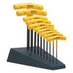 Hex T-handle Set 10PCS Graduated Length 3/32-3/8" With Stand Ergonomic Design. Fixed Price $66.33.