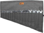 Roll Up Tool Bag Organizer 16 Pockets Metric & Sae Wrench Heavy Duty. Fixed Price $27.92.
