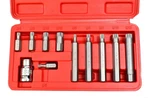 11PC Xzn Point Spline Socket Bit Set Hex Shank M5 M6 M8 M10 M12. Fixed Price $20.82.