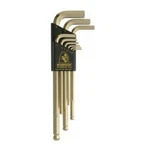 Bondhus 38099 9PC Set Gold Guard Plated Balldriver L-wrench. Fixed Price $24.51.