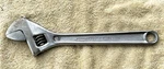 Vintage Challenger No. 4012 (proto) Inch Adjustable Wrench Date Code = J12. Fixed Price $19.95.