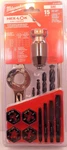 Milwaukee 49-22-5602 Hex-lok 15 Piece Tap & Die Set New. Fixed Price $29.00.