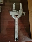 Vintage Laf Malleable Iron Adjustable Locking Wrench Tool Taiwan. Fixed Price $24.00.