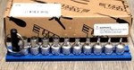 Vim 10PC 1/4 Metric Stubby Hex Bit Driver Socket Set W/magrail 2-10MM SHM400A. Fixed Price $55.79.