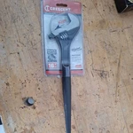 16 In Crescent Black Adjustable Spud Wrench, New. Fixed Price $42.00.