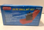 American Tool Exchange 29 Pc Drill Bit Set #32072 1/16" 1/2" In. Fixed Price $19.30.