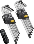 Amtovl Hex Key Set Allen Wrench 18PCS Sae And Metric Extra .... Fixed Price $34.45.