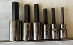 Armstrong 44-565 6PC 1/2-INCH Dr. Metric Hex Driver Socket Set 8 10 12 14 17. Fixed Price $90.00.