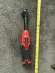 Snap CTRQ717, Hex Dr Cordless Long Neck Ratchet, Works Fine, Red, Tool Only. Fixed Price $179.00.