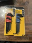 Titan 2 Set- Allen Wrenches Set, Sae And Metric Key Long Arm End Hex. Fixed Price $29.53.