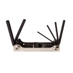 Klein Tools 70582 Folding Hex Set, 7-KEY, Metric Sizes. Fixed Price $14.99.