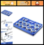 Bulltools 14-PIECE Metric Crowfoot Wrench Set 27-50MM Chrome Vanadium Steel. Fixed Price $114.99.