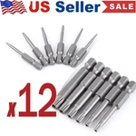 Security Torx Bit Set + Hex Key Allen - For Power Drill & Impact Driver. Fixed Price $12.50.