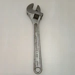 Vintage J.h. Williams & Co. Adjustable Wrench 12IN Forged Alloy Silver. Fixed Price $15.00.