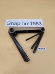 Klein Tools 70579 Piece Sae Fold-up Hex Key Set,. Fixed Price $16.99.