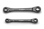Kauplus 4 1 Non-slip Box End Reversible Ratcheting Wrench Set Black. Fixed Price $68.52.