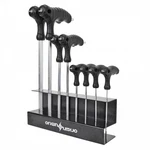 ORIGIN8 Ergonomic L-handle Hex Wrench Set Tempered Cr-v Steel, Precise Black. Fixed Price $79.54.