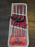 Cornwell Tools Vintage Allen Wrench Set Of #K-100. Fixed Price $34.95.