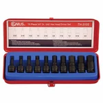 3/8" Dr. 10PCS Sae Hex Bit Socket Set Head Driver TH-310S Tools. Fixed Price $74.28.