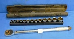 Craftsman 13PC Socket Set W/ Torque Wrench. Fixed Price $85.45.