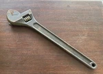Snap-on Tools Blue Point 15" Heavy Duty Adjustable Crescent Wrench Made Usa. Fixed Price $55.00.