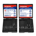 Workpro 20PCS Hex Head Allen Wrench Drill Set Metric And Sae New. Fixed Price $17.49.