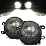 Partsam 12V Led Fog Lights Assembly Kit 54W 5000LM Compatible Standard, Black. Fixed Price $80.75.