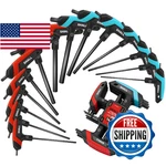 Shall 14-PIECE Allen Wrenches Sets, Metric & Sae T-handle Set, Long. Fixed Price $52.85.
