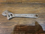 Vintage Sears No. 30874 6 Adjustable Wrench Japan Very Nice. Fixed Price $8.99.