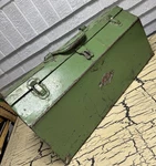 Vintage Sk Tools Green Tombstone Box W/ Tray As Is Old Rare Usa. Fixed Price $34.99.