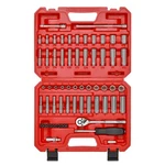 Mayouko 62 Pieces 1/4 Inch Drive Socket Set, Sae/metric, Dr. With Ratchet And. Fixed Price $51.17.