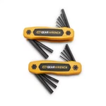 Gearwrench 85310 17 Piece Sae/metric Folding Hex Key Set. Fixed Price $16.11.
