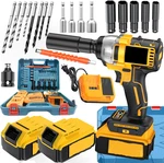 Electric Impact Wrench 1000NM High Torque Gun 1/2" Cordless. Fixed Price $59.67.