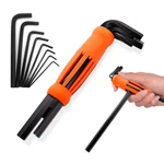 Ieusew Allen Wrenches Sets, 8-PIECE Hex Key Set, Metric Sizes 2MM, Black. Fixed Price $10.11.