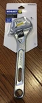 Kobalt Adjustable Wrench 8 Inch - Chrome Vanadium Steel Extra Wide Jaw 464605. Fixed Price $5.99.