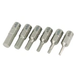 Wiha 71397 Hex Metric Insert Bit Set, 2.0/2.5/3.0/4.0/5.0/6.0MM 25, Pieces. Fixed Price $10.57.