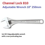 New Channellock 810 10" 250MM Chrome Adjustable Wrench Tool. Fixed Price $23.88.