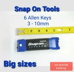 Snap On Tools Folding Metric Hex Wrench Set Plastic Handle AWMEF6K -6 Keys New!!. Fixed Price $28.95.