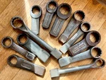 Snap Proto Armstrong Blue Point Striking Wrench Lot Slugging Usn Usa. Fixed Price $499.99.