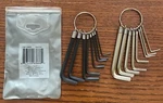 Ultra-tough Steel- 16 Piece Hex Key Set- S.a.e./metric. Fixed Price $8.87.